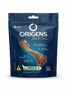 Petisco Origens para Cães Adultos Porte Médio Dental 90g