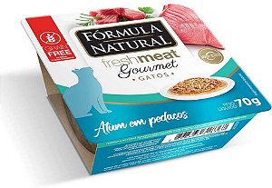 Ração Úmida Fórmula Natural Fresh Meat Gourmet para Gatos Sabor Atum 70g