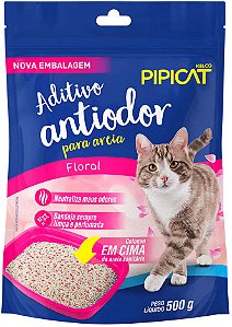 Aditivo Antiodor Pipicat Floral para Gatos 500 g