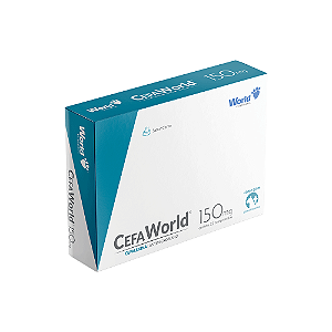 Antibiótico Antimicrobiano CefaWorld para Cães e Gatos - 12 Comprimidos