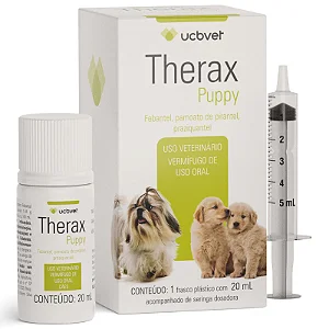 Vermífugo Therax Puppy para Cães 20ml
