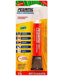 Cola Pegamil Universal para Artesanato - 51gr