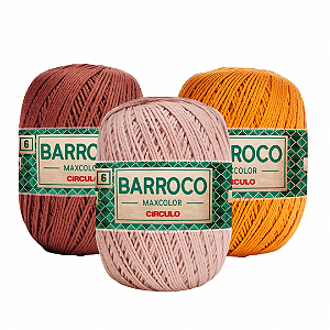 Barbante Barroco MaxColor nº6 - Círculo