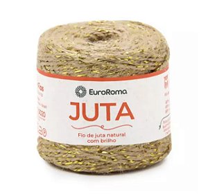 Barbante de Juta com Dourado - EuroRoma