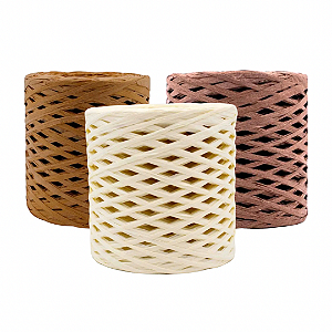 Fio Papel (Ráfia) Fita 5mm com 200 Metros