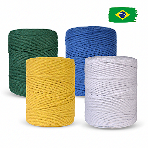 KIT COPA 2026 - 4 Barbante Spesso 24 fios EuroRoma (1kg cada)