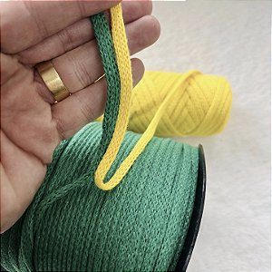 KIT COPA 2026 - 2 Cordão de Algodão Agulhado (100m cada rolo)