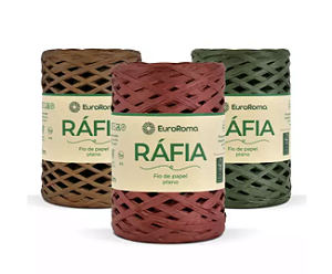 Fio de Ráfia Plano 100mts - EuroRoma