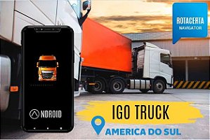 iGo Truck Pesados Para Smartphone / Mapas America do Sul