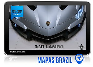 Navegador Gps iGo8.4 Lambo / Com Aviso de Radar 2026