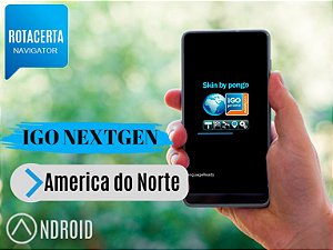 iGo Nextgen Android / Mapas America do Norte