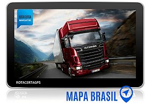 simulação de rota GPS Multilaser GP040 IGO amigo 