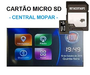 Cartão Micro Sd Gps iGo Navione / Central Mopar