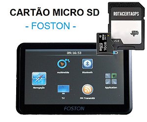 simulação de rota GPS Multilaser GP040 IGO amigo 