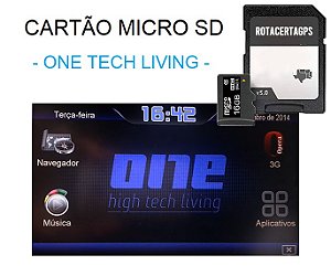 Cartão Micro Sd Gps Central One High Tech Living