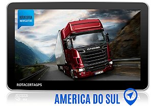 Navegador Gps iGo Truck Pesados - America do Sul