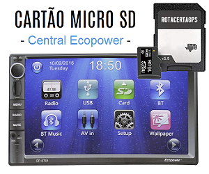 Cartão Micro Sd Gps iGo Navione / Central Ecopower