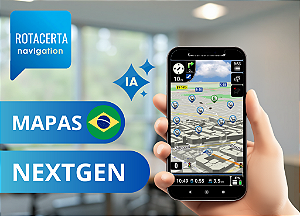 IGO Nextgen Android Para Smartphone - Mapas Brasil + Radar 2026