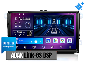 Atualização GPS Central Multimídia ADAK Link 8S DSP - iGO Android 2026