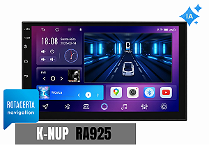 Navegador GPS Central multimidia Knup RA925 - iGO Android 2026