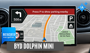Atualização Gps BYD DOLPIN MINI - iGO Android 2026