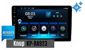 Navegador GPS Multimidia Knup KP RA923 - iGO 2026