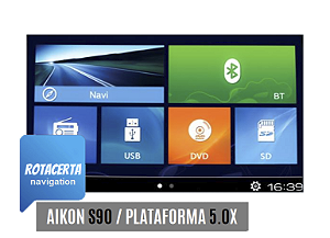 Atualização Gps Central Aikon 5.0X / S90 - iGo Navione