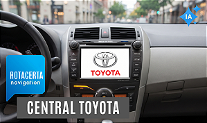 Atualização Gps 2026 Central multimidia Toyota Corolla - Etios Original