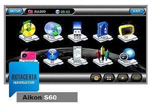Atualização Gps Aikon s60 / iGo Completo