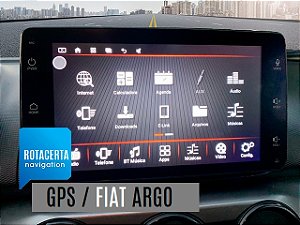 Navegador Gps iGo Central Fiat Argo / Android