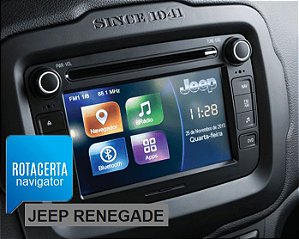 Navegador iGo pra Central Jeep Renegade - Mopar
