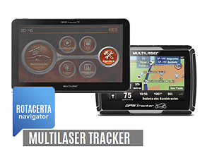 simulação de rota GPS Multilaser GP040 IGO amigo 