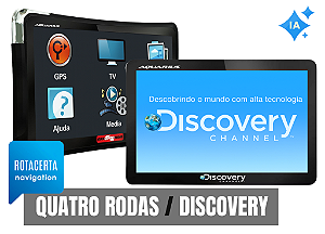Atualização Gps Aquarius / Quatro Rodas / Discovery iGo 2026