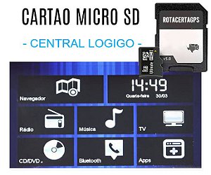 Cartão Micro Sd Gps iGo Navione / Central Logigo