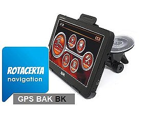 simulação de rota GPS Multilaser GP040 IGO amigo 