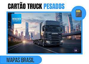 Cartão GPS IGO Primo Truck Com Sistema Pesados 2026