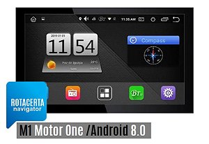 Navegador Gps Central M1 Motor One / Android 8.0 / 9.0 / 10