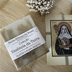 Sabonete artesanal de glicerina: Açafrão e Argila Amarela