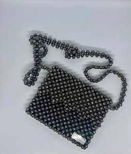 Mini Bag Diamantes Negros