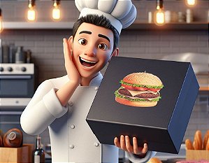 Caixa para Burguer