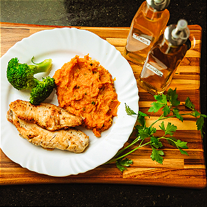 FILÉ DE TILÁPIA GRELHADO LOW CARB