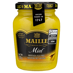 Mostarda Francesa Dijon com Mel Maille - 230g