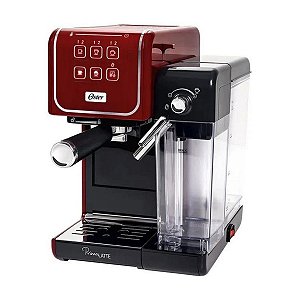 Cafeteira Espresso Oster PrimaLatte Touch Red BVSTEM6801R 220V
