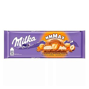 Chocolate Milka Recheado Hazelnut Caramel 300g - Toffee Ganznuss