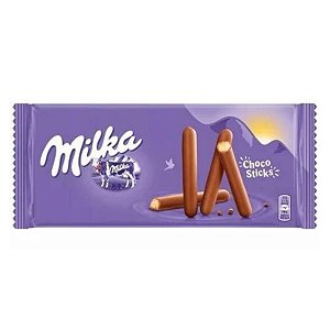 Chocolate Milka Lila Sticks Biscoitos com Chocolate 112g