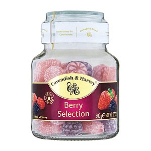 Bala Berry Selection Cavendish & Harvey Vidro 300g