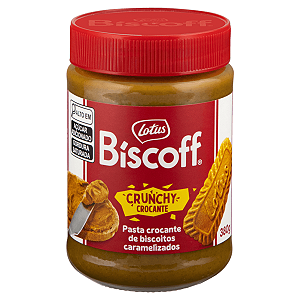 Creme De Biscoito Belga Lotus Biscoff Crunchy 380g