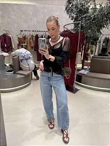 Blusa Bata Renda Magnólia