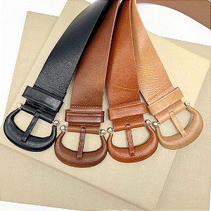 Cinto Couro Maxi Fivela
