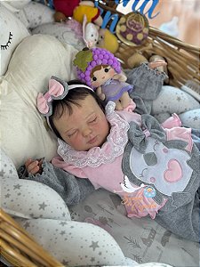 Bebê reborn kit Rose